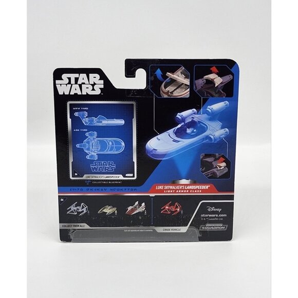 Star Wars Micro Galaxy Squadron 3" Vehicle - Luke's Landspeeder - Picture 3 of 7